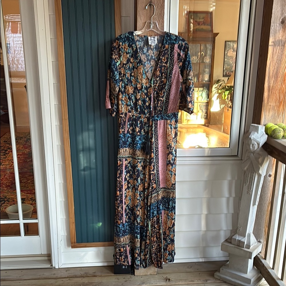 Jaase Patchwork Jumpsuit Size M - image 2